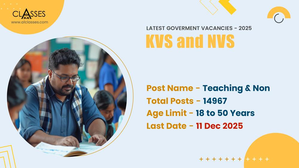 KVS and NVS (Teaching & Non Teaching)