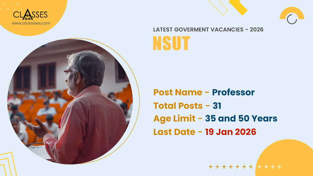 NSUT Associate Professor and Assistant Professor