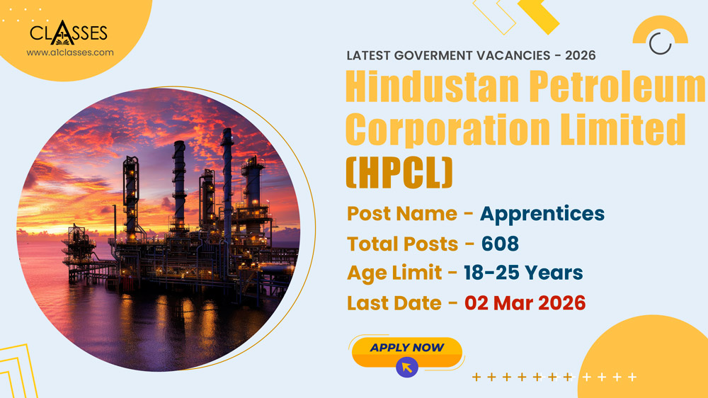 Hindustan Petroleum Corporation Limited (HPCL) Apprentices Recruitment 2026 – 608 Posts HPCL Apprentices