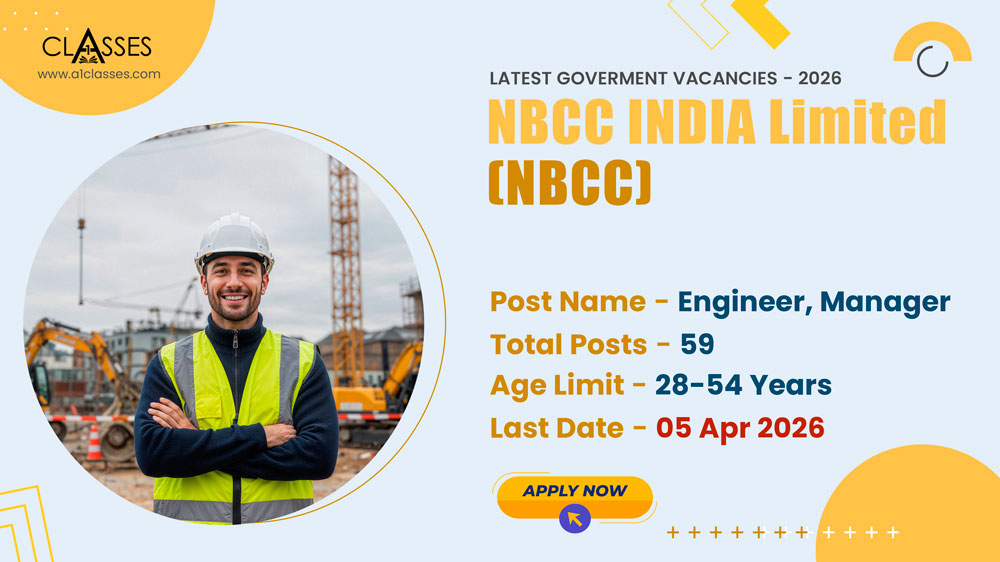 NBCC Manager, Jr. Engineer Recruitment 2026 – 59 Posts NBCC Manager Engineer