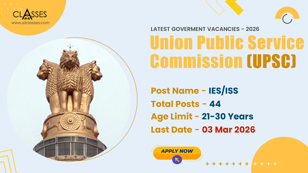 Union Public Service Commission (UPSC) IES/ISS Recruitment 2026 – 44 Posts UPSC IES/ISS