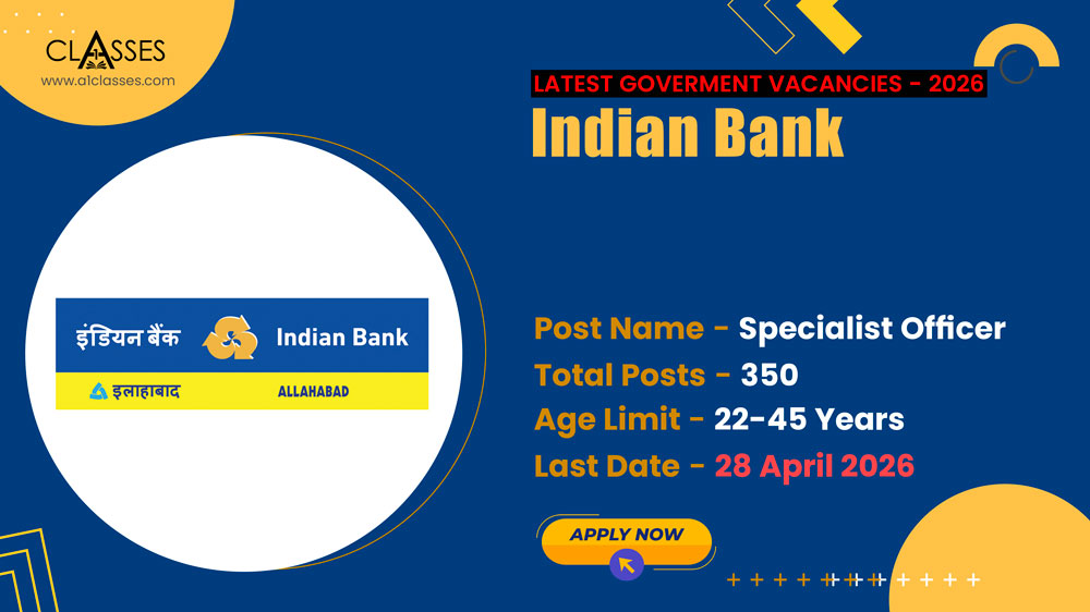 Indian Bank SO Recruitment 2026