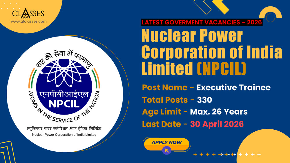 NPCIL Executive Trainee Recruitment 2026