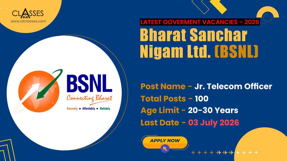 BSNL JTO Recruitment 2026
