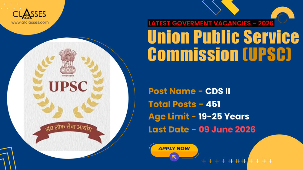 UPSC CDS II Recruitment 2026