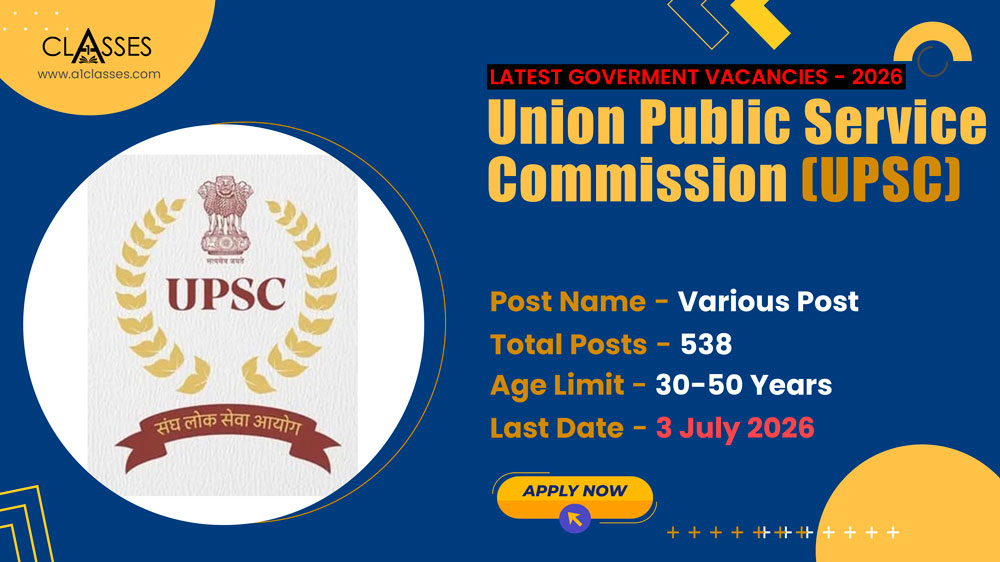 UPSC Recruitment 2026