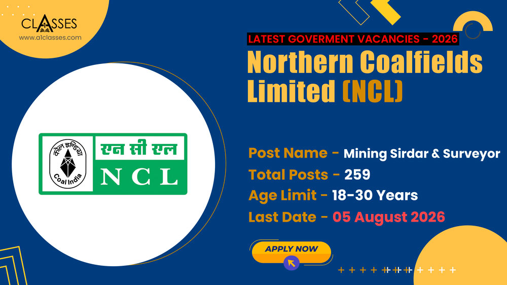 NCL Mining Sirdar & Surveyor Recruitment 2026