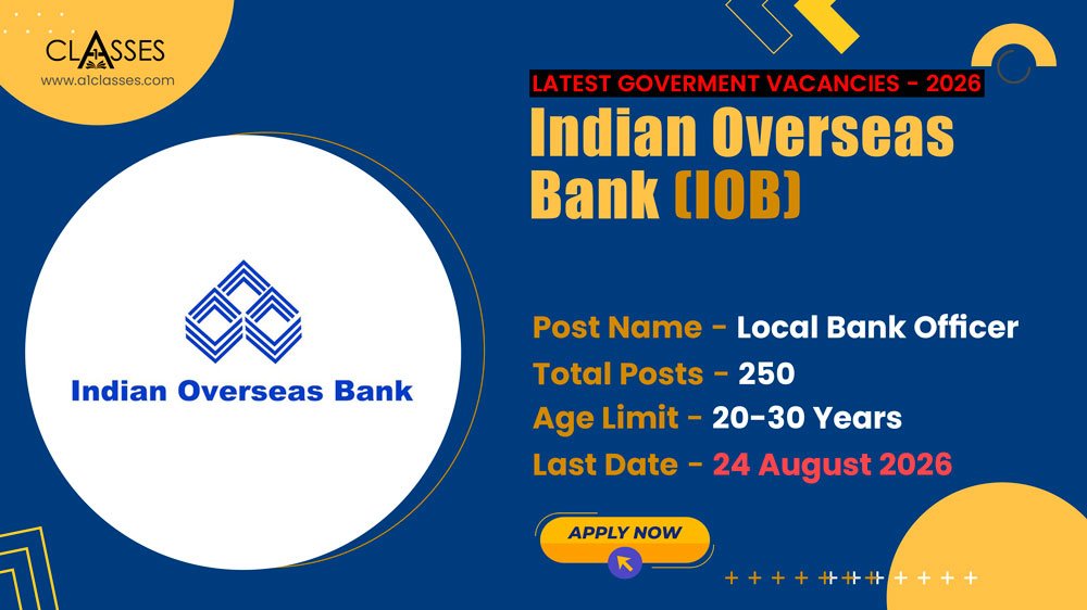 IOB LBO Recruitment 2026 – 250 Posts IOB LBO Recruitment 2026