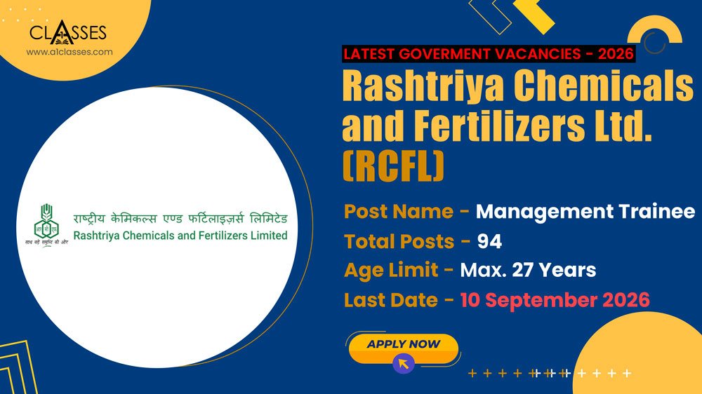 RCFL Management Trainee Recruitment 2026