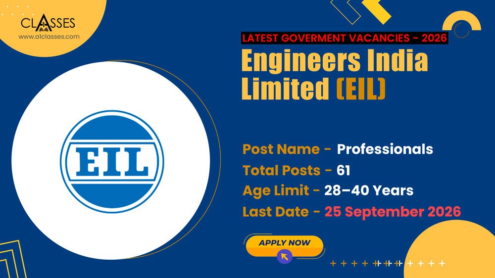 EIL Experienced Professionals Recruitment 2026