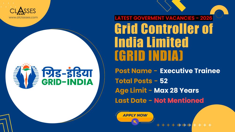 GRID India Recruitment 2026