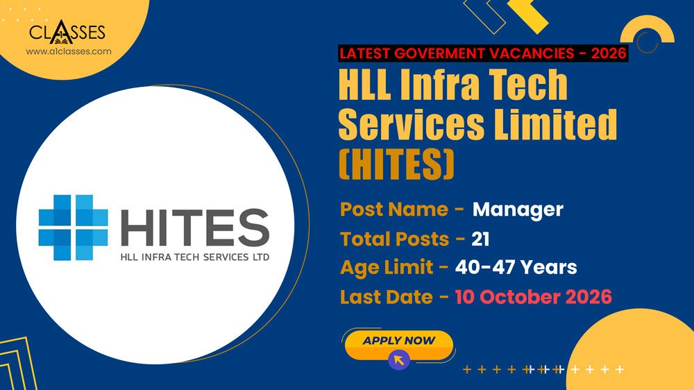 HITES Manager Recruitment 2026