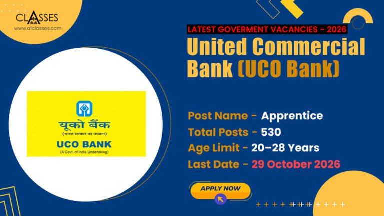 UCO Bank Apprentice Recruitment 2026