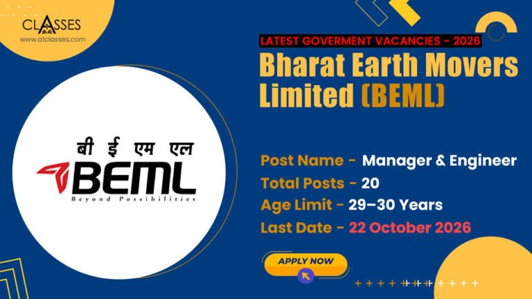 BEML Recruitment 2026